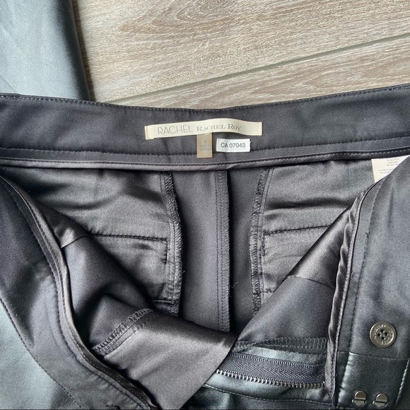 Rachel  Rachel Roy Faux-Leather Ankle Pants - Picture 9 of 15